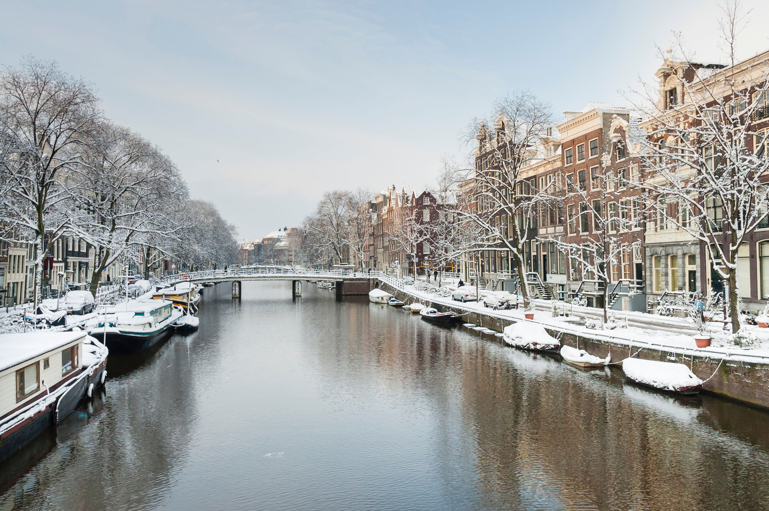 winter schilder amsterdam